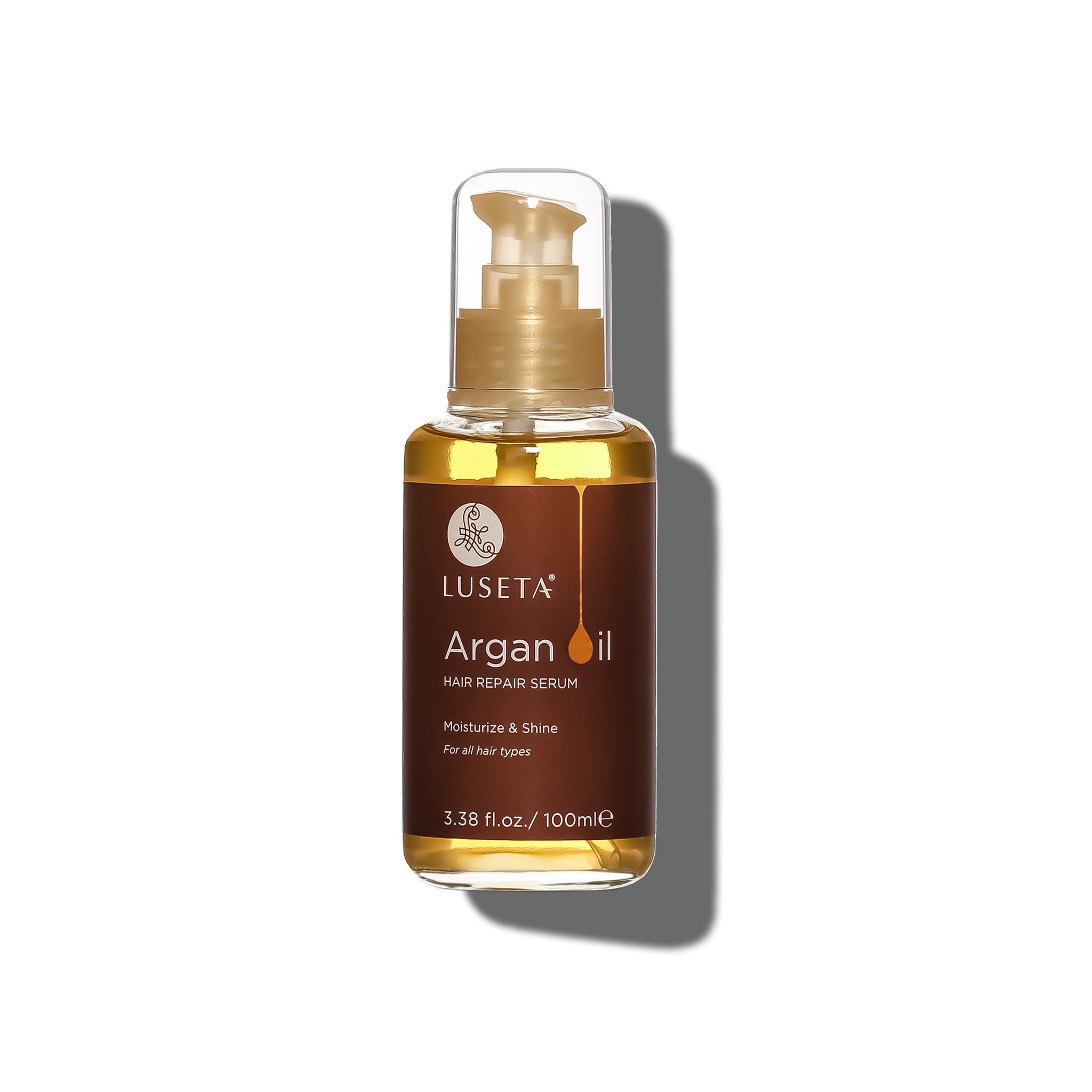 Luseta Argan Oil Hair Serum offers the hair strands the ultimate protection...